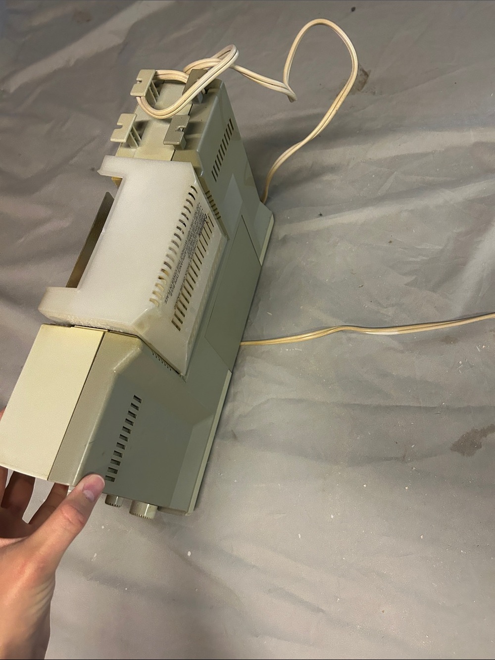 Spacemaker AM/FM Stereo Radio & Cassette Player - Picture 6 of 6